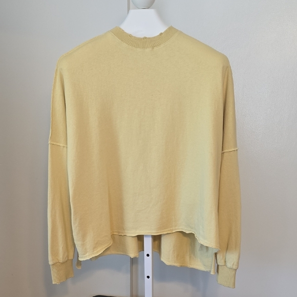 MOD REF M/L Mustard Yellow Oversized Sweater - Picture 1 of 13